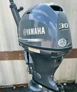 2019 Yamaha 30 HP 4-Stroke Jet Pump Tiller Outboard Motor