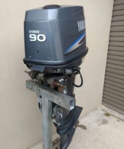 2013 Yamaha 90 HP 2-Stroke 20′ Shaft Outboard Motor