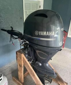 2021 Yamaha 90 HP 4-Stroke 20′ Shaft Tiller Outboard Motor